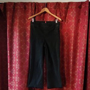 Spanx capri black jeans